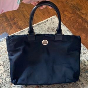 Tory Burch navy blue shoulder/crossbody bag